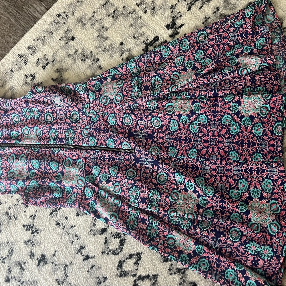 Strapless Patterned Dress - Picture 3 of 7